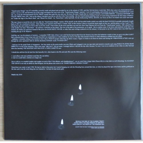 Darkthrone - Panzerfaust (0801056730619) виниловая пластинка - фото 5