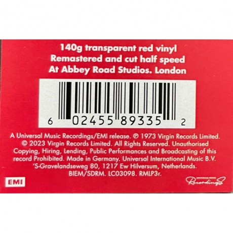 Roxy Music - Stranded (Half Speed) (Coloured) (0602455893352) виниловая пластинка - фото 3