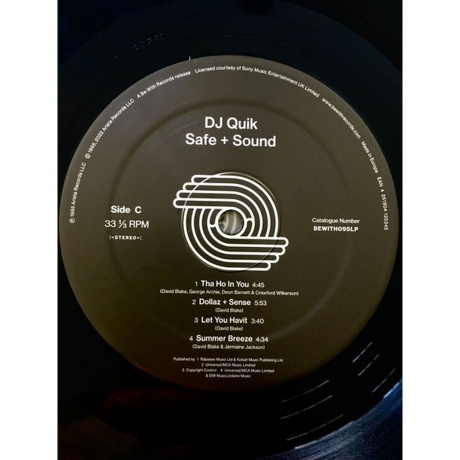 Dj Quik - Safe And Sound (4251804125345) виниловая пластинка - фото 4