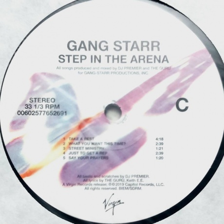 Gang Starr - Step In The Arena (0602577555855) виниловая пластинка - фото 5