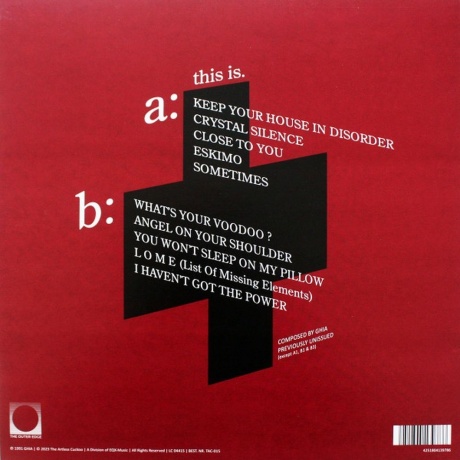 Ghia - This Is (4251804139786) виниловая пластинка - фото 2