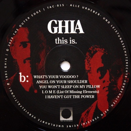 Ghia - This Is (4251804139786) виниловая пластинка - фото 6