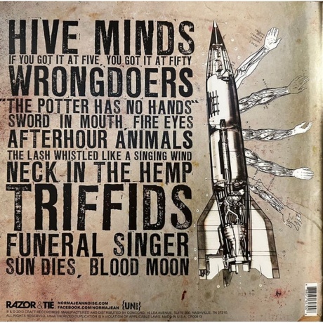 Norma Jean - Wrongdoers (Coloured) (0888072627048) виниловая пластинка - фото 2