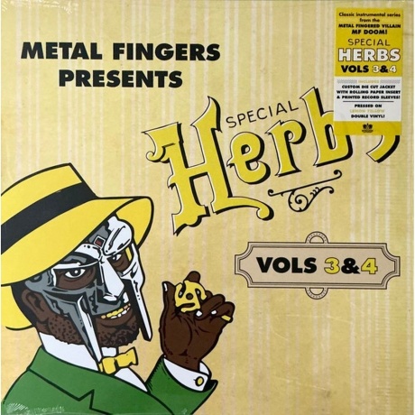 

Mf Doom - Metal Fingers Presents: Special Herbs Vol.3 & 4 (Coloured) (0826257038319) виниловая пластинка