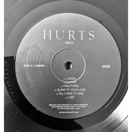 Hurts - Faith (0195081742458) виниловая пластинка - фото 7