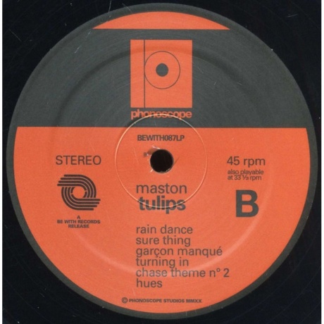 Maston - Tulips (4251648417910) виниловая пластинка - фото 4