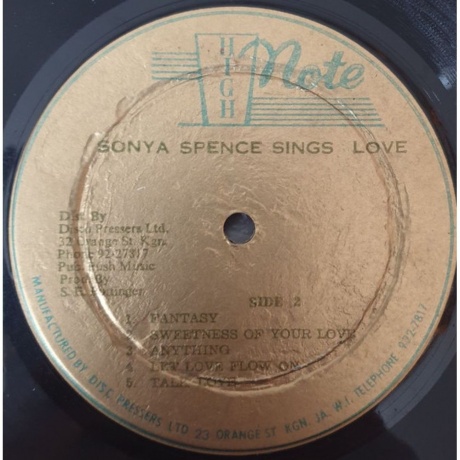 Sonya Spence - Sings Love (4601620109379) виниловая пластинка - фото 4