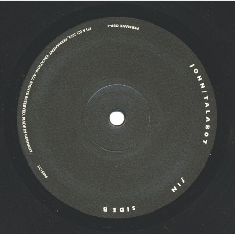 John Talabot - Fin (0673795708910) виниловая пластинка - фото 3