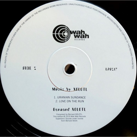 Bernard Xolotl - Music By Xolotl (4040824088521) виниловая пластинка - фото 6