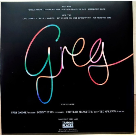 Greg Lake - Greg Lake (5060672881562) виниловая пластинка - фото 2