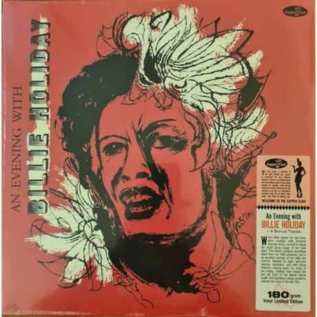 

Billie Holiday - An Evening With Billie Holiday (8435723701781) виниловая пластинка