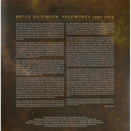 Bruce Dickinson - The Chemical Wedding (4050538288575) виниловая пластинка - фото 10