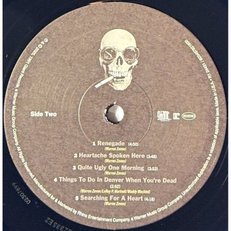 Warren Zevon - Mr. Bad Example (0603497821600) виниловая пластинка - фото 4