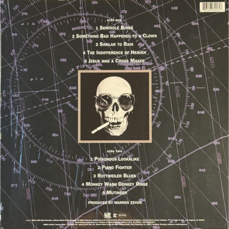 Warren Zevon - Mutineer (0603497821617) виниловая пластинка - фото 2
