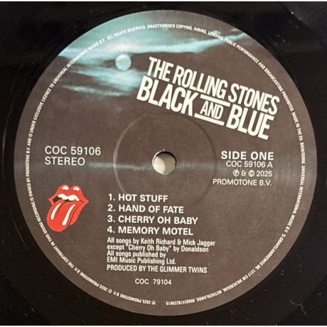 The Rolling Stones - Black And Blue (0602478229619) виниловая пластинка - фото 2