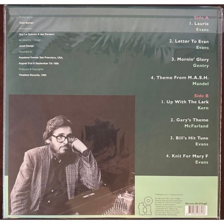 Bill Evans - Evans, Bill-Brilliant (8719262036536) виниловая пластинка - фото 2