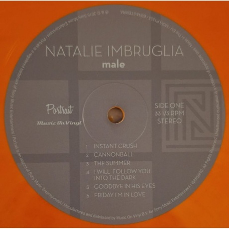 Natalie Imbruglia - Male (Coloured) (8719262025325) виниловая пластинка - фото 3