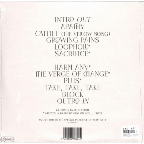 Rico Friebe - Pain Matters (4251804180245) виниловая пластинка - фото 2