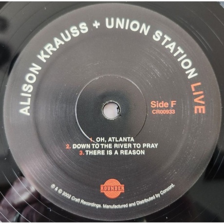 Alison Krauss - Live (0888072721272) виниловая пластинка - фото 12