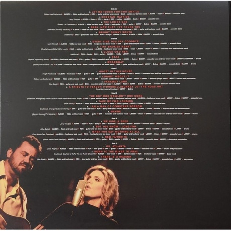 Alison Krauss - Live (0888072721272) виниловая пластинка - фото 3