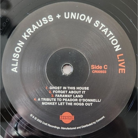 Alison Krauss - Live (0888072721272) виниловая пластинка - фото 9