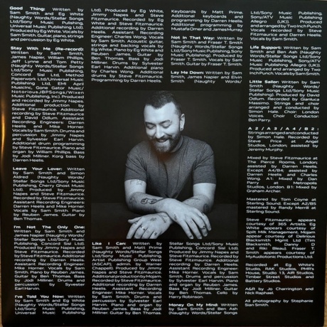 Sam Smith - In The Lonely Hour (0602458534511) виниловая пластинка - фото 4