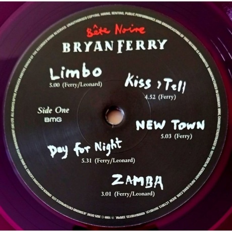 Bryan Ferry - Bete Noire (Coloured) (4099964185133) виниловая пластинка - фото 3