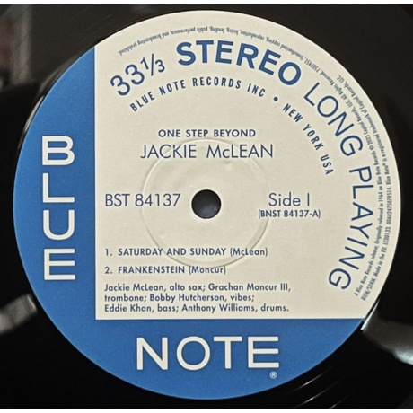 Jackie Mclean - One Step Beyond (0602475079514) виниловая пластинка - фото 3