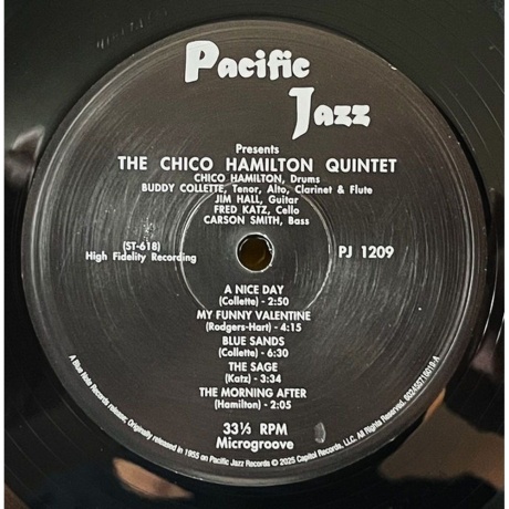 Chico Hamilton - Quintet (Analogue, Tone Poet) (0602455716019) виниловая пластинка - фото 3