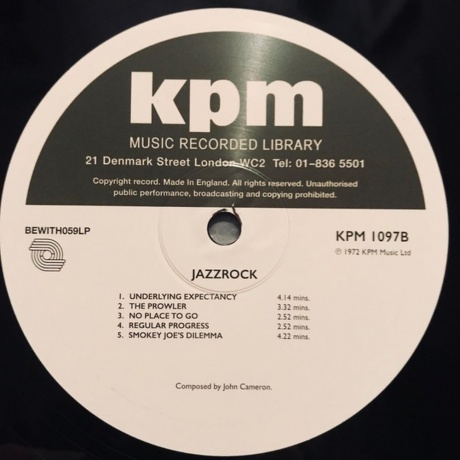 John Cameron - Jazzrock (4251648411949) виниловая пластинка - фото 4
