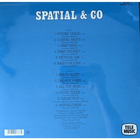 Sauveur Mallia - Spatial &amp; Co (4251804137874) виниловая пластинка - фото 2