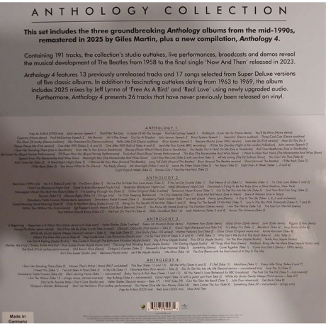 The Beatles - Anthology Collection (Box) (0602475840435) виниловая пластинка - фото 2