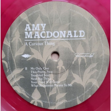 Amy Macdonald - A Curious Thing (Coloured) (0602478494833) виниловая пластинка - фото 6