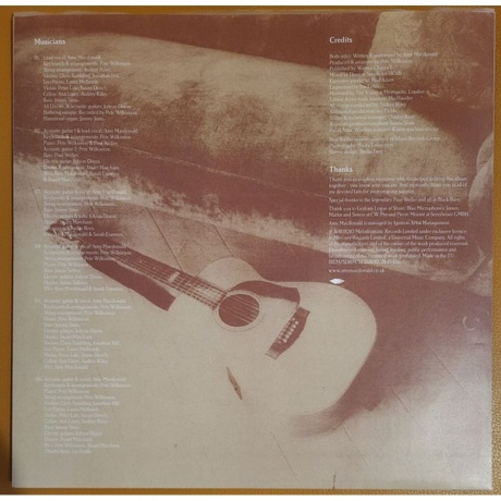 Amy Macdonald - A Curious Thing (Coloured) (0602478494833) виниловая пластинка - фото 10