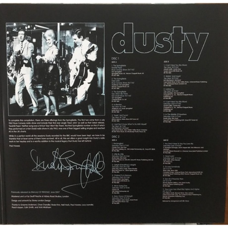 Dusty Springfield - The Bbc Sessions (0602465764086) виниловая пластинка - фото 3