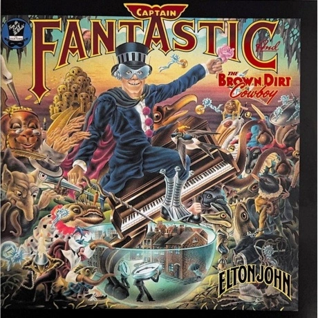 Elton John - Captain Fantastic And The Brown Dirt Cowboy (Colour...