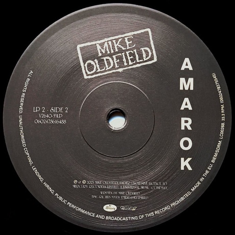Mike Oldfield - Amarok (Half Speed) (0602478375545) виниловая пластинка - фото 9