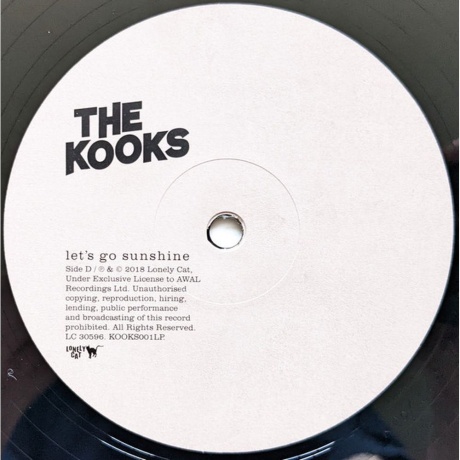 The Kooks - Let'S Go Sunshine (5056167106555) виниловая пластинка - фото 11