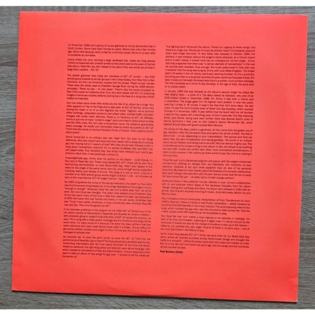 Jimmy Somerville - Read My Lips (Coloured) (5060555219390) виниловая пластинка - фото 12