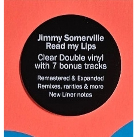Jimmy Somerville - Read My Lips (Coloured) (5060555219390) виниловая пластинка - фото 4