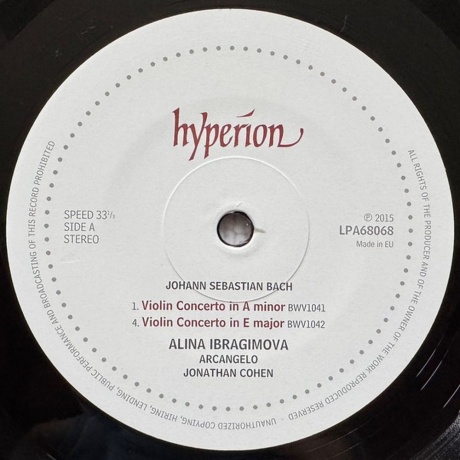 Alina Ibragimova - Bach: Violin Concertos (0034571995809) виниловая пластинка - фото 5
