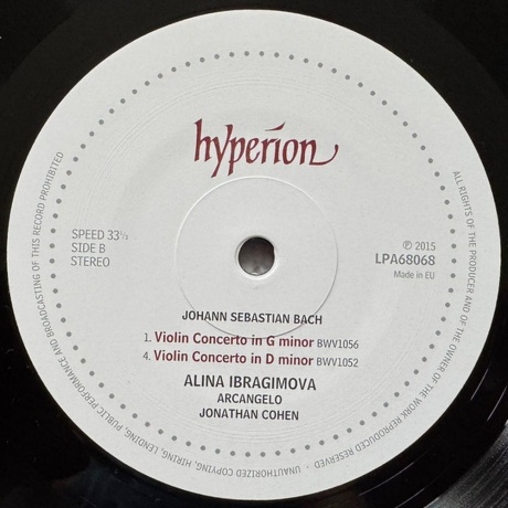 Alina Ibragimova - Bach: Violin Concertos (0034571995809) виниловая пластинка - фото 6