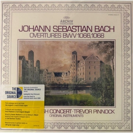 Trevor Pinnock - Bach: Overtures Bwv 1066, 1068 (Analogue, Origi...