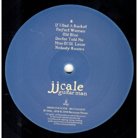 J.J. Cale - Guitar Man (5060525434358) виниловая пластинка - фото 6