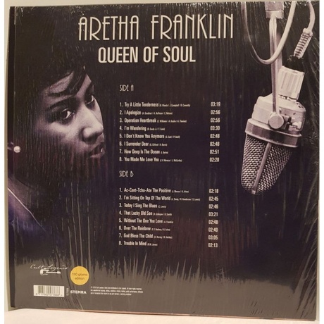 Aretha Franklin - The Queen Of Soul (8717662577666) виниловая пластинка - фото 2
