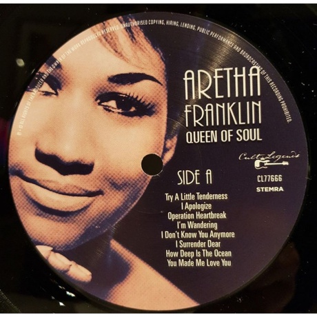 Aretha Franklin - The Queen Of Soul (8717662577666) виниловая пластинка - фото 3