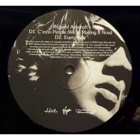Richard Ashcroft - Alone With Everybody (0805520241137) виниловая пластинка - фото 7