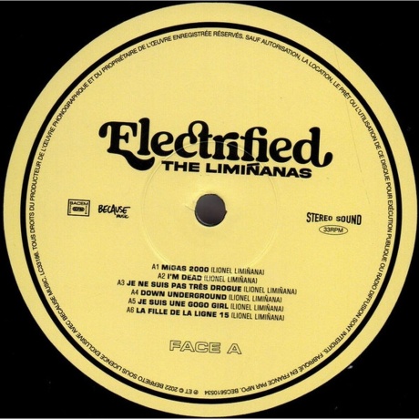 The Liminanas - Electrified (5056556105343) виниловая пластинка - фото 3