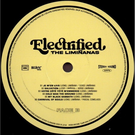 The Liminanas - Electrified (5056556105343) виниловая пластинка - фото 4