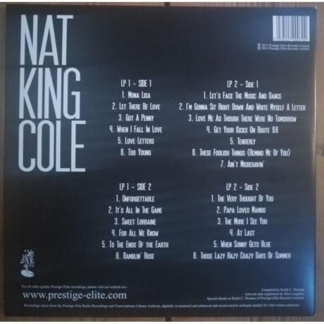 Nat King Cole - 25 Classic Tracks (5032427000702) виниловая пластинка - фото 2